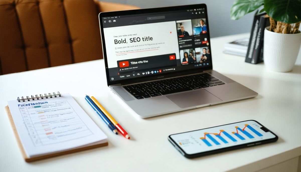 YouTube için SEO uyumlu video başlıkları: 10 etkili formül