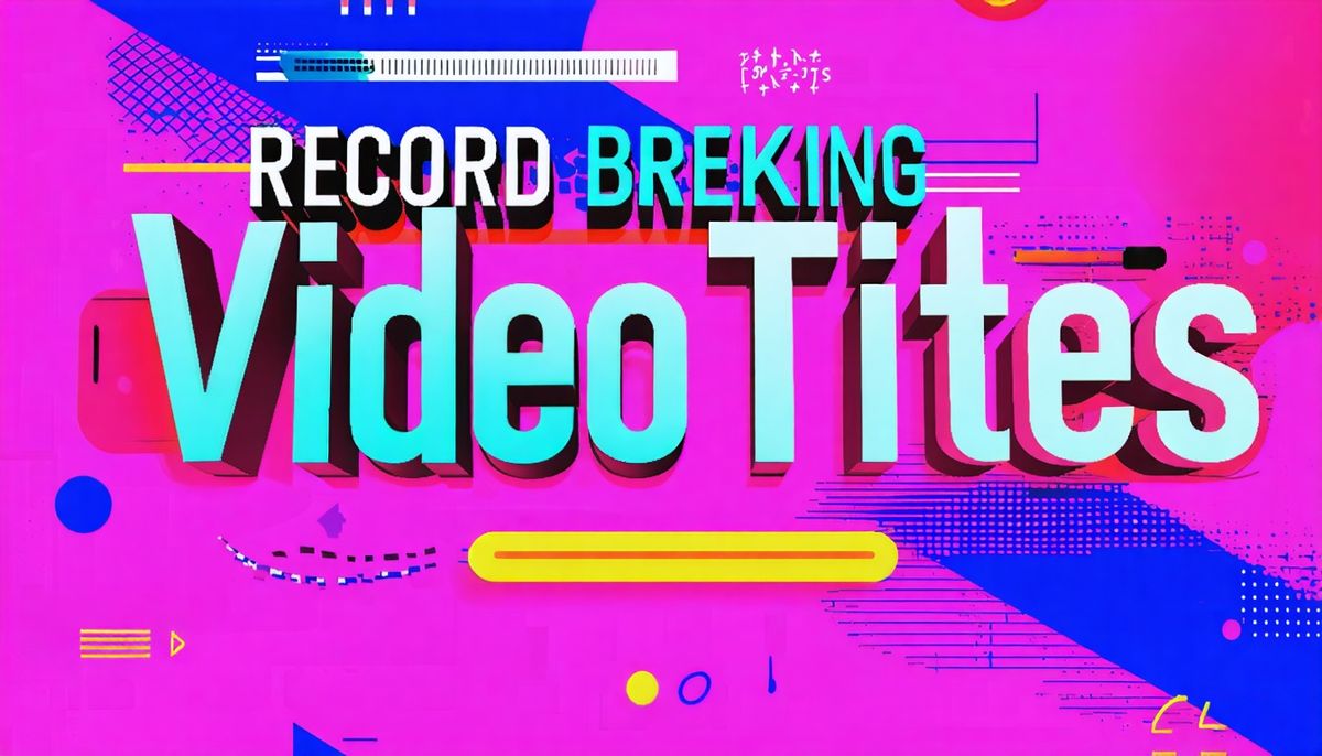 YouTube'da İzlenme Rekoru Kıran Başlıkların Sırları ve İpuçları